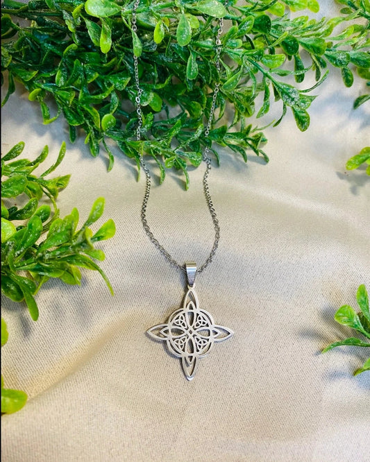 Witches Knot Protection Necklace